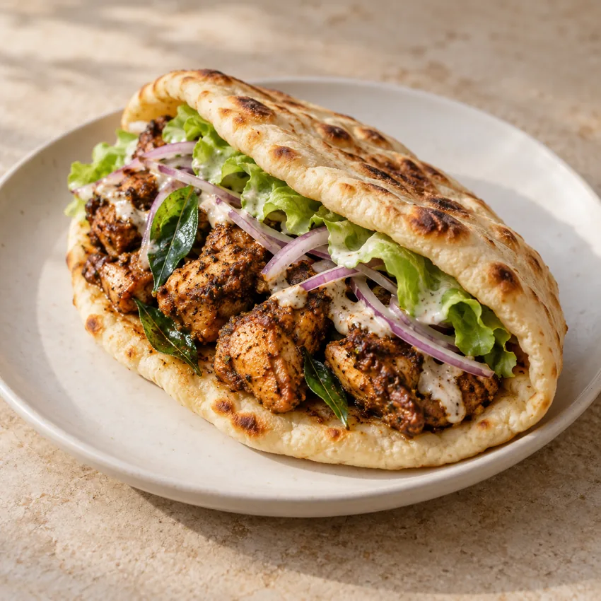 Chettinad Chicken Pocket